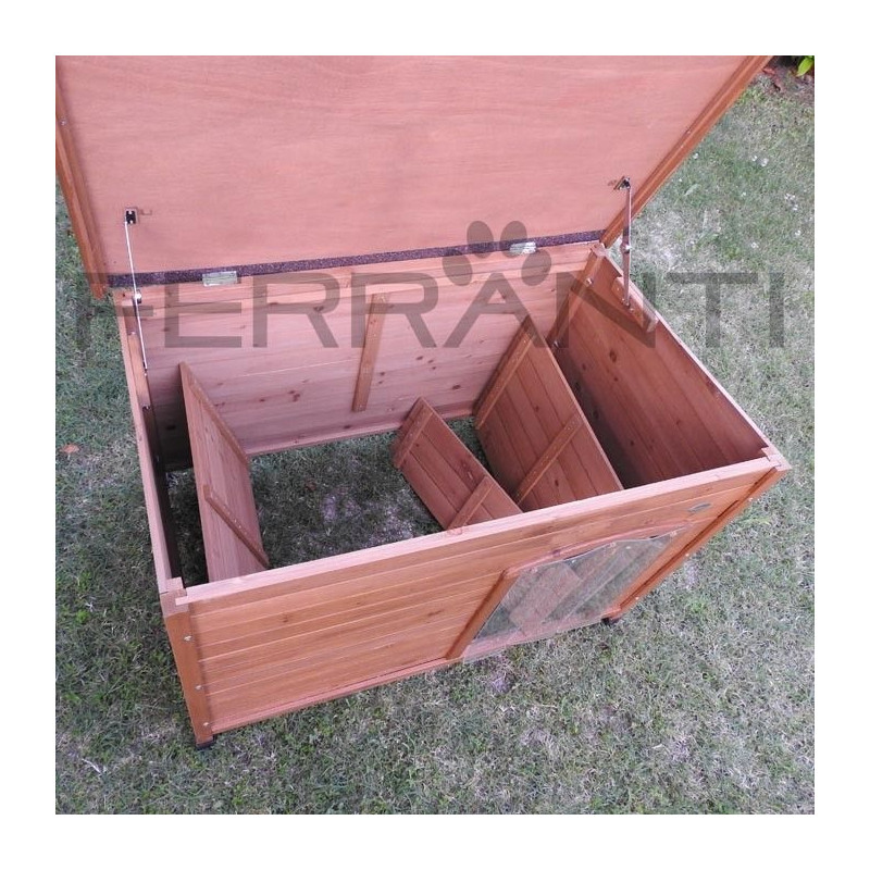 Niche En Bois Pour Chien Petite Et Moyenne Taille Ferranti